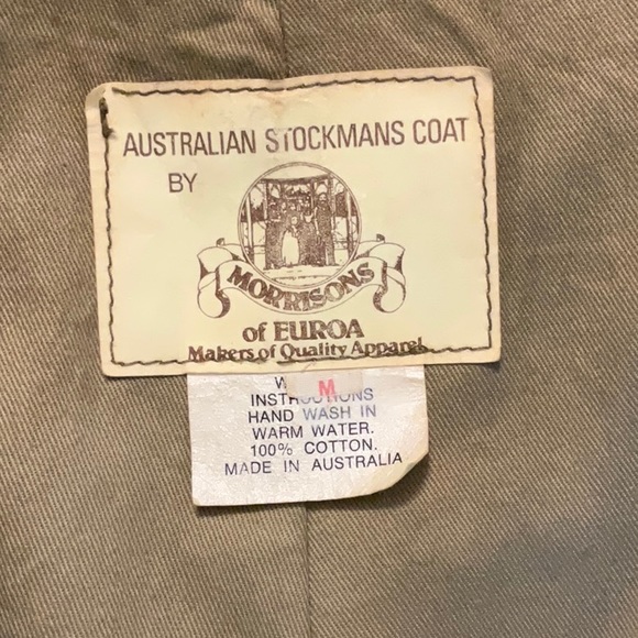 Vintage Australian Stockmans Coat - Picture 3 of 9